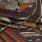 1 Yard Purple, Fuchsia & Goldenrod Retro Floral Silk Jersey Fabric for Wrap Dresses & Maxi Skirts 44 Inches Wide
